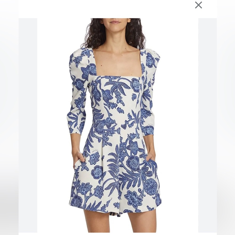 Cara Cara Penelope Square Neck Romper